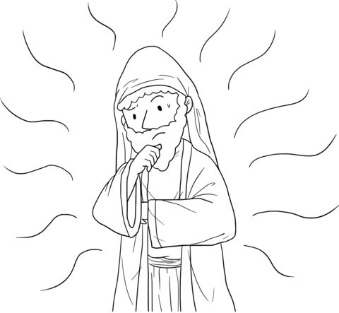 Luke 18 23 Rich Ruler Coloring Page